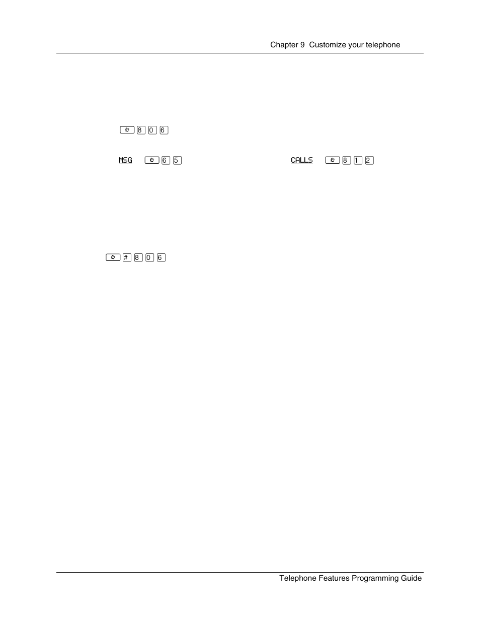 Hide the message or call indications, Restore the messages and calls indication | Nortel Networks T7316 User Manual | Page 109 / 188