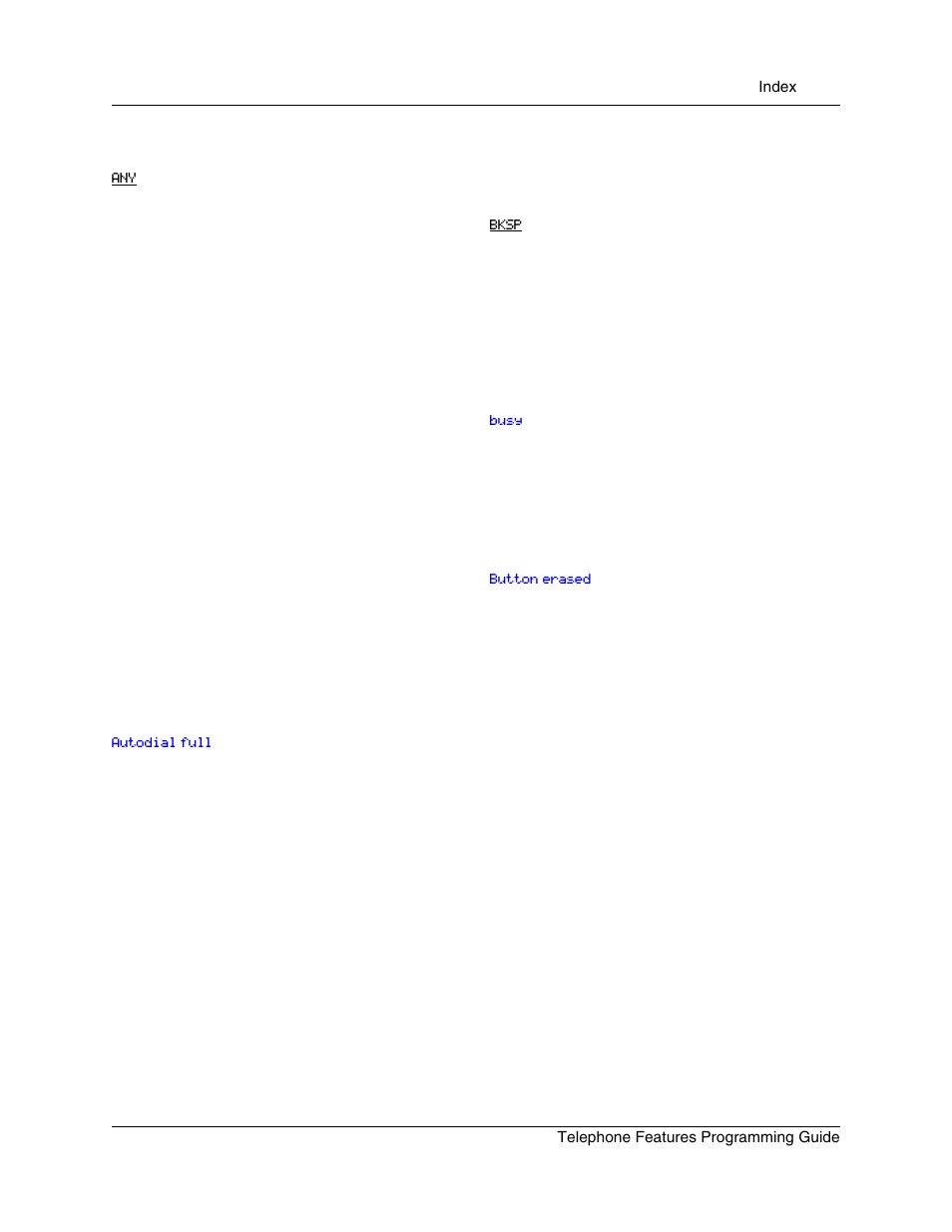 Nortel Networks T7316 User Manual | Page 173 / 188