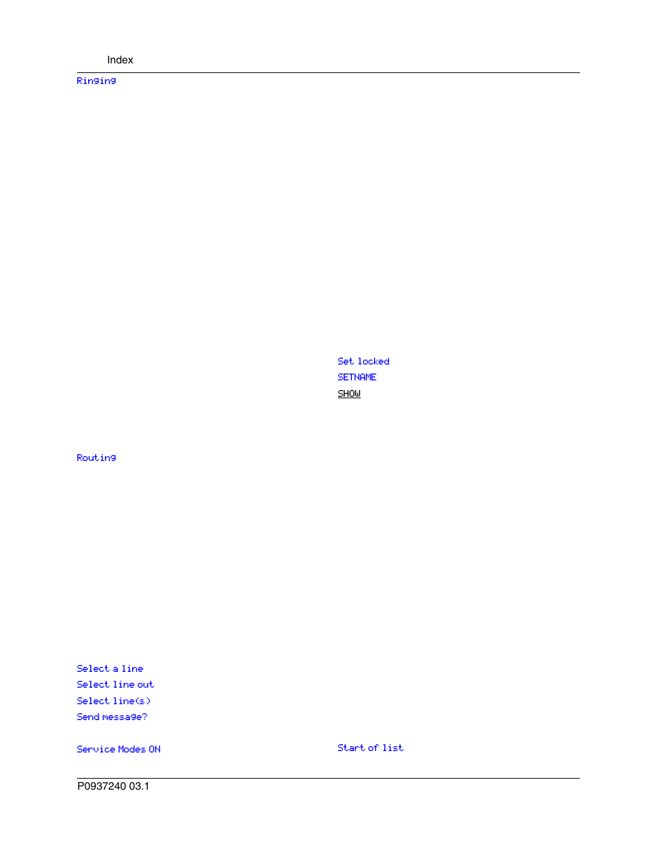 Nortel Networks T7316 User Manual | Page 184 / 188