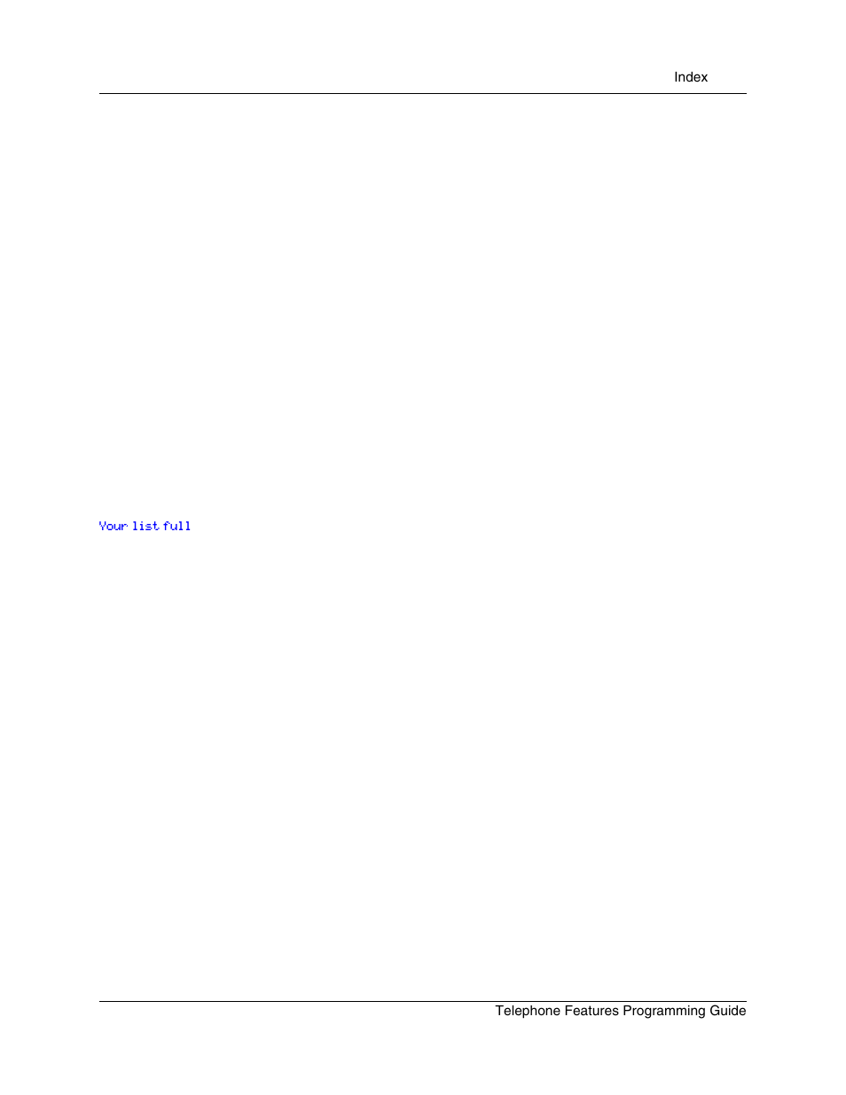 Nortel Networks T7316 User Manual | Page 187 / 188