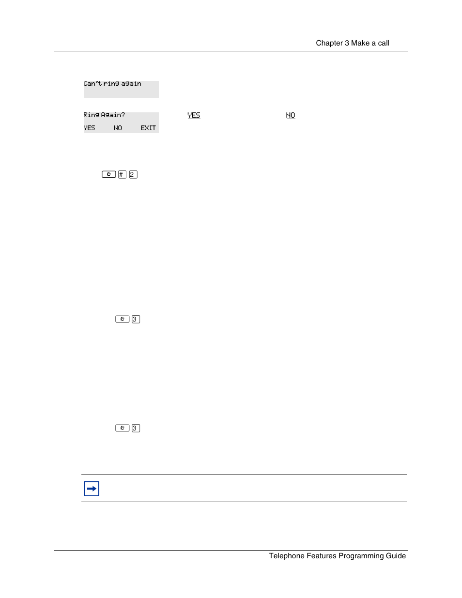 Cancel ring again, Message, Create a conference call | Nortel Networks T7316 User Manual | Page 51 / 188