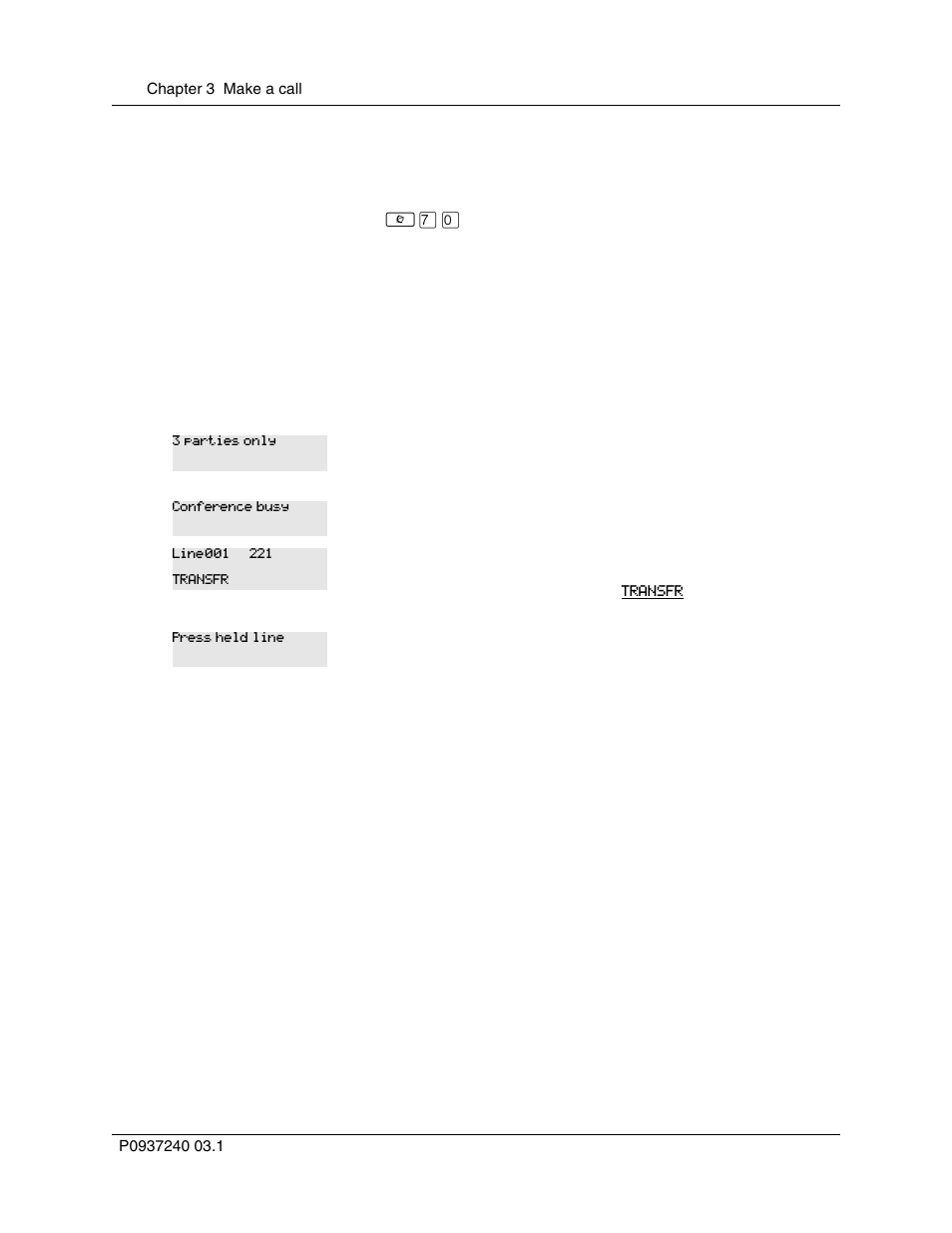 Leave a conference call, Conference call prompts | Nortel Networks T7316 User Manual | Page 54 / 188