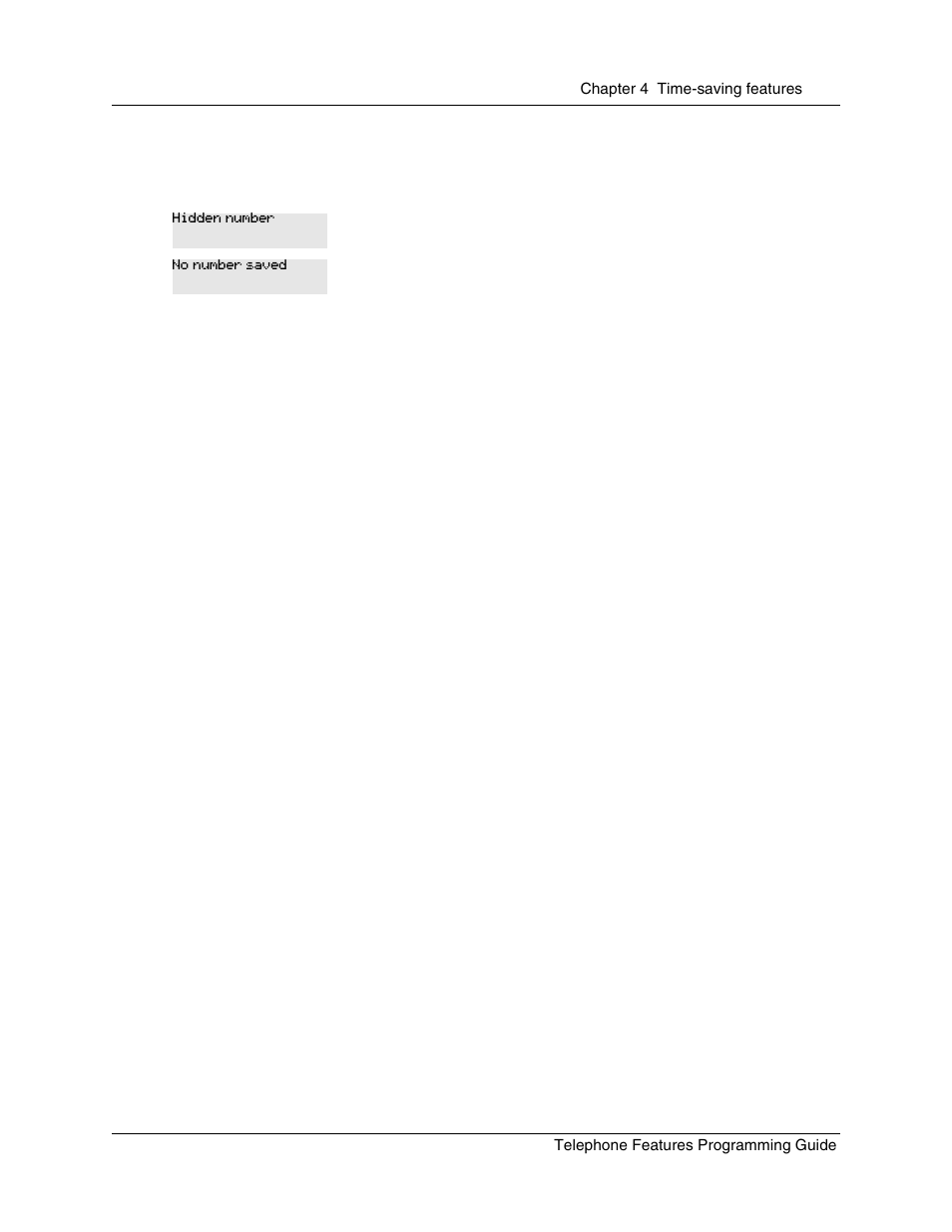 Saved number redial prompts, Prevent saved number redial | Nortel Networks T7316 User Manual | Page 61 / 188