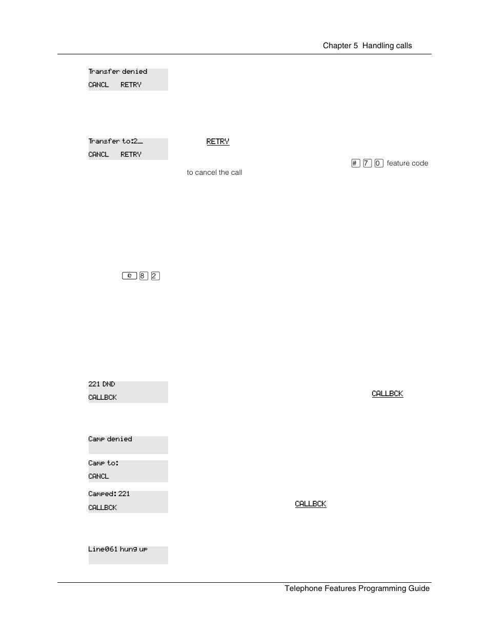Camp-on | Nortel Networks T7316 User Manual | Page 67 / 188