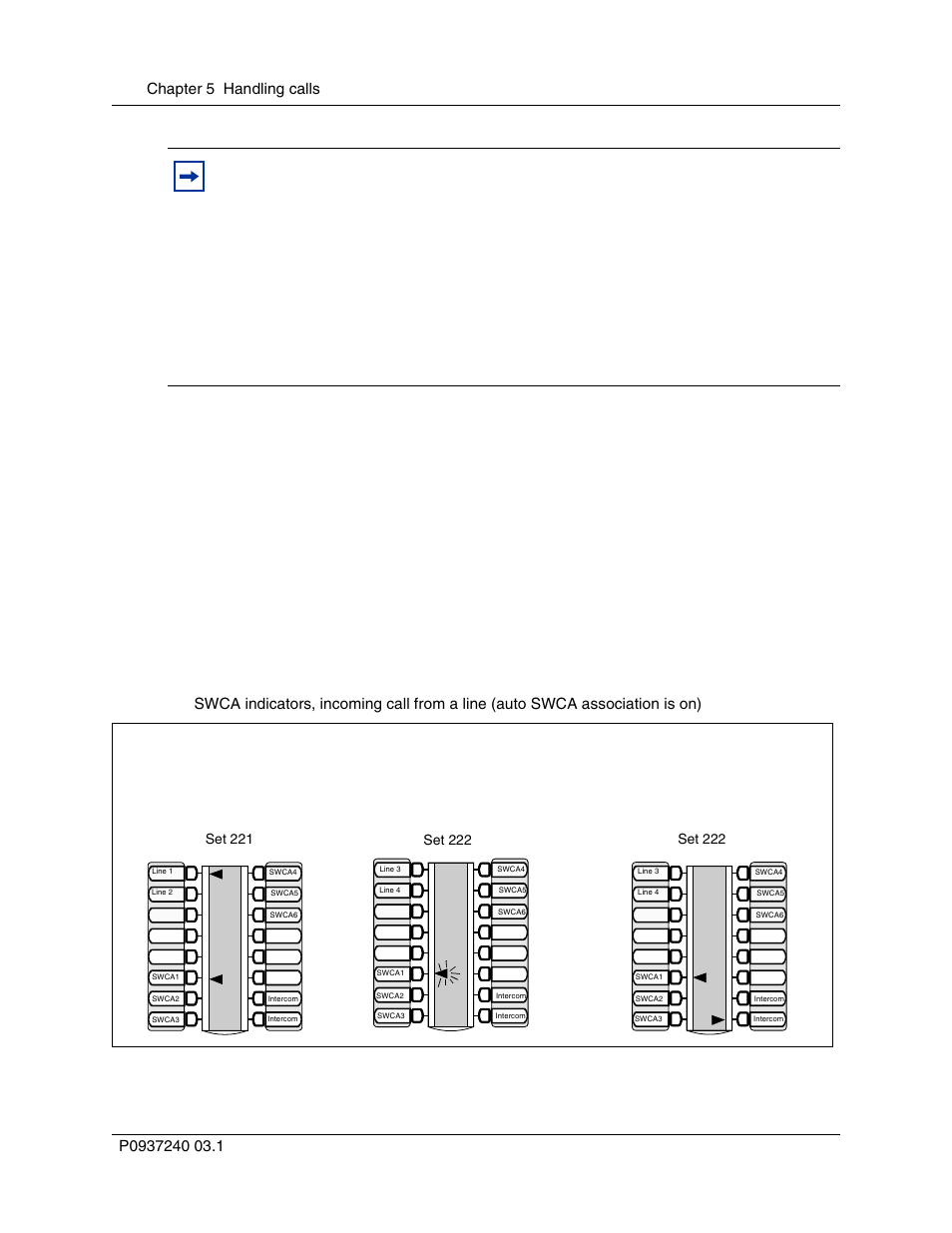 How swca works in a call group, Figure 10 | Nortel Networks T7316 User Manual | Page 72 / 188