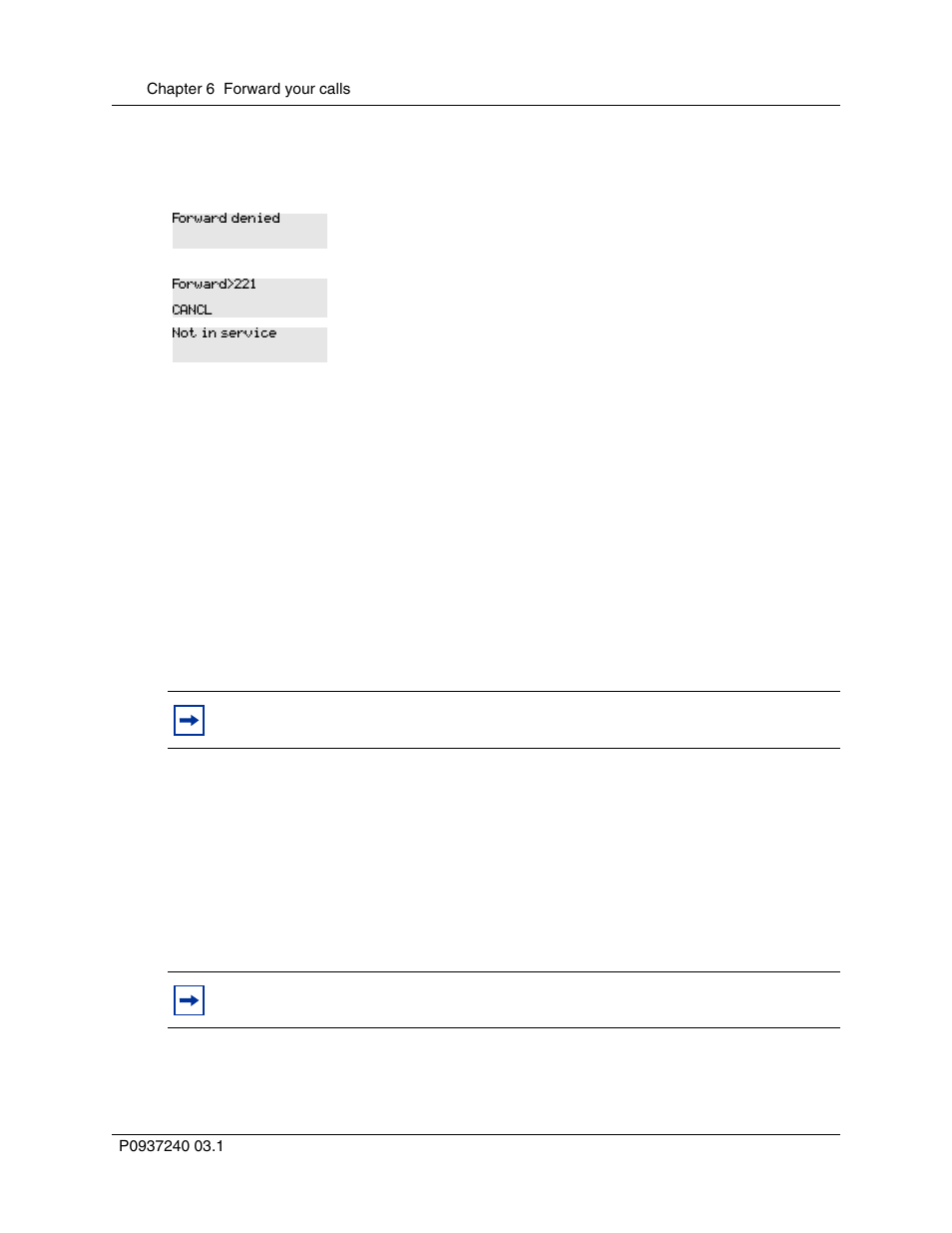 Call foward prompts, Programming call forward | Nortel Networks T7316 User Manual | Page 78 / 188