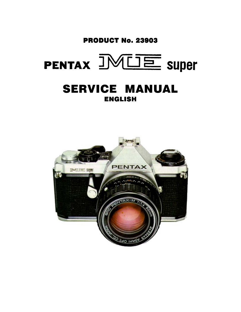 Pentax me super User Manual | 33 pages