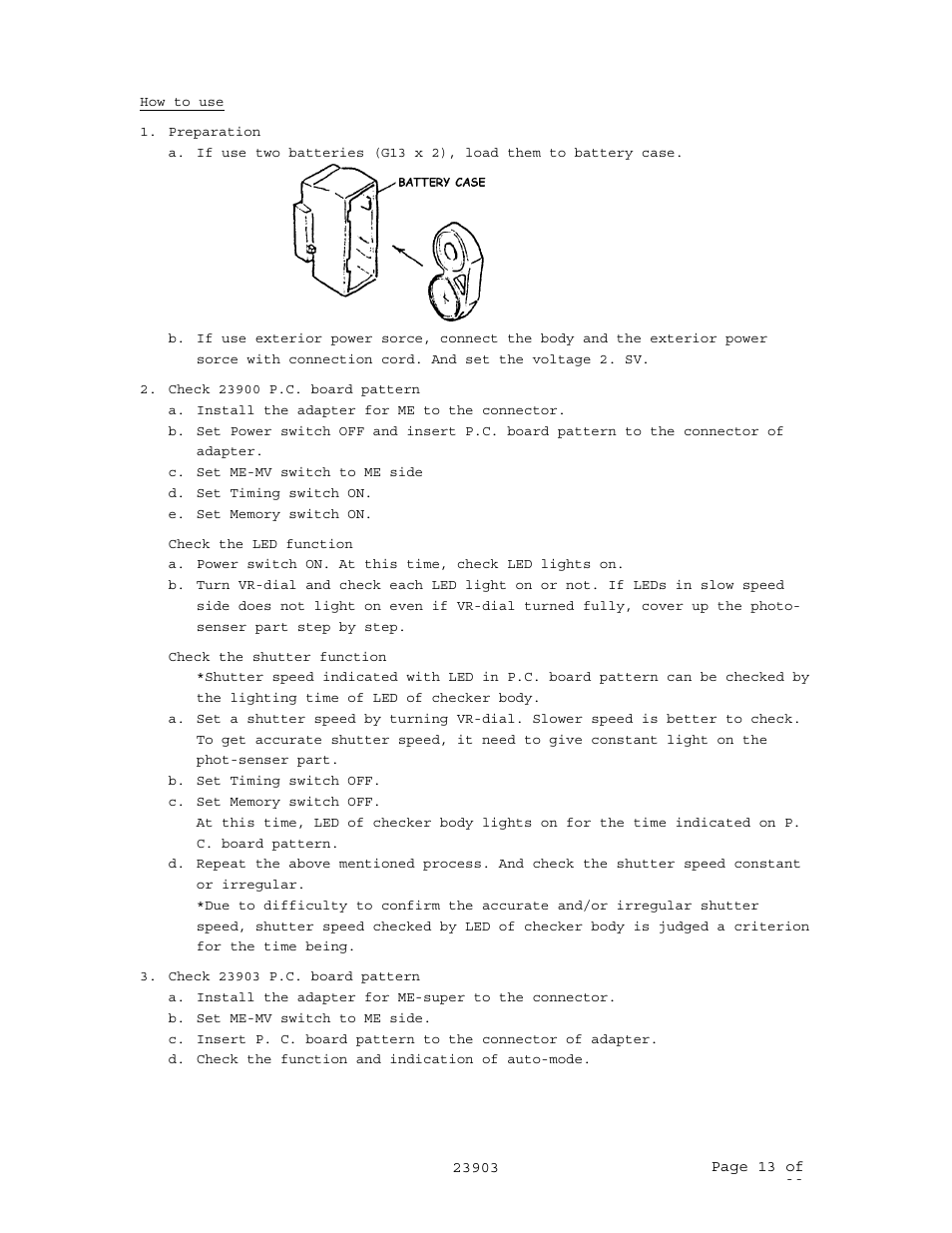 Pentax me super User Manual | Page 14 / 33