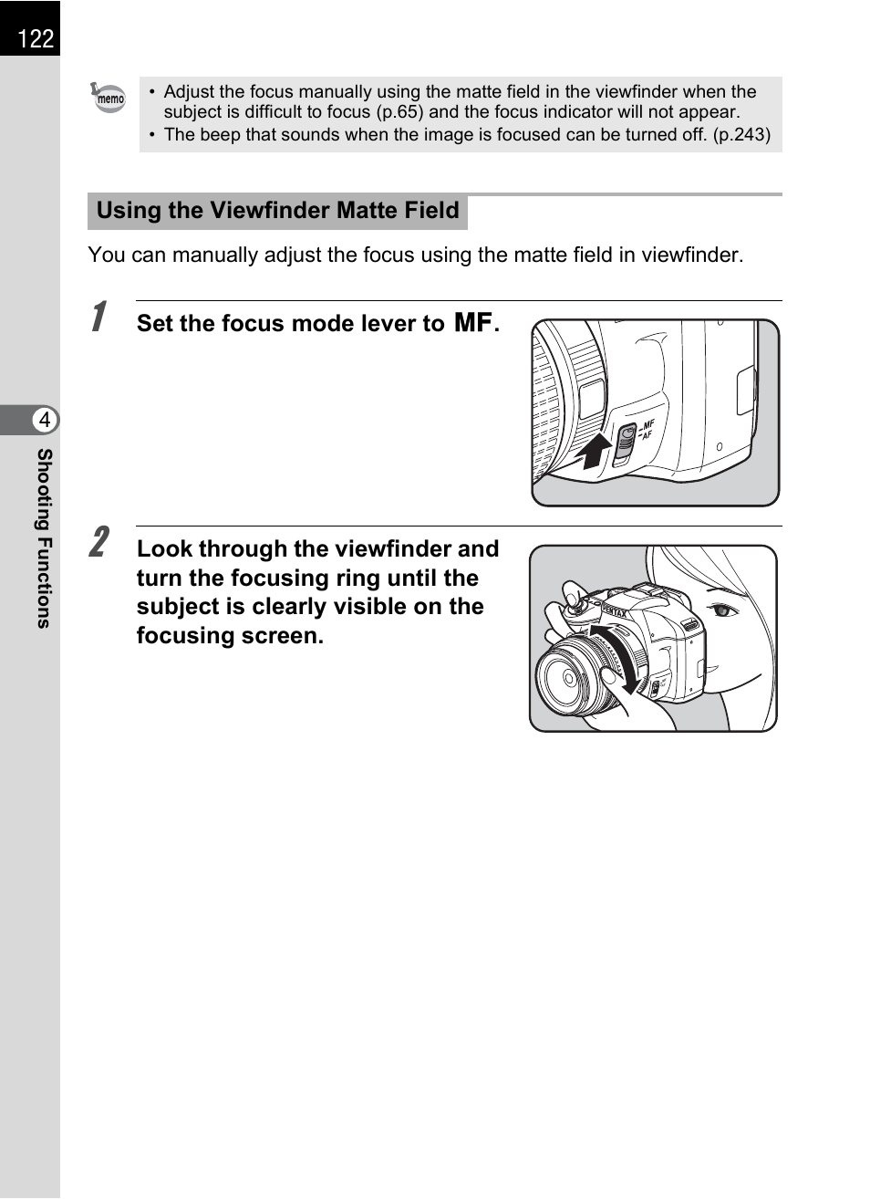Pentax K-X User Manual | Page 124 / 324