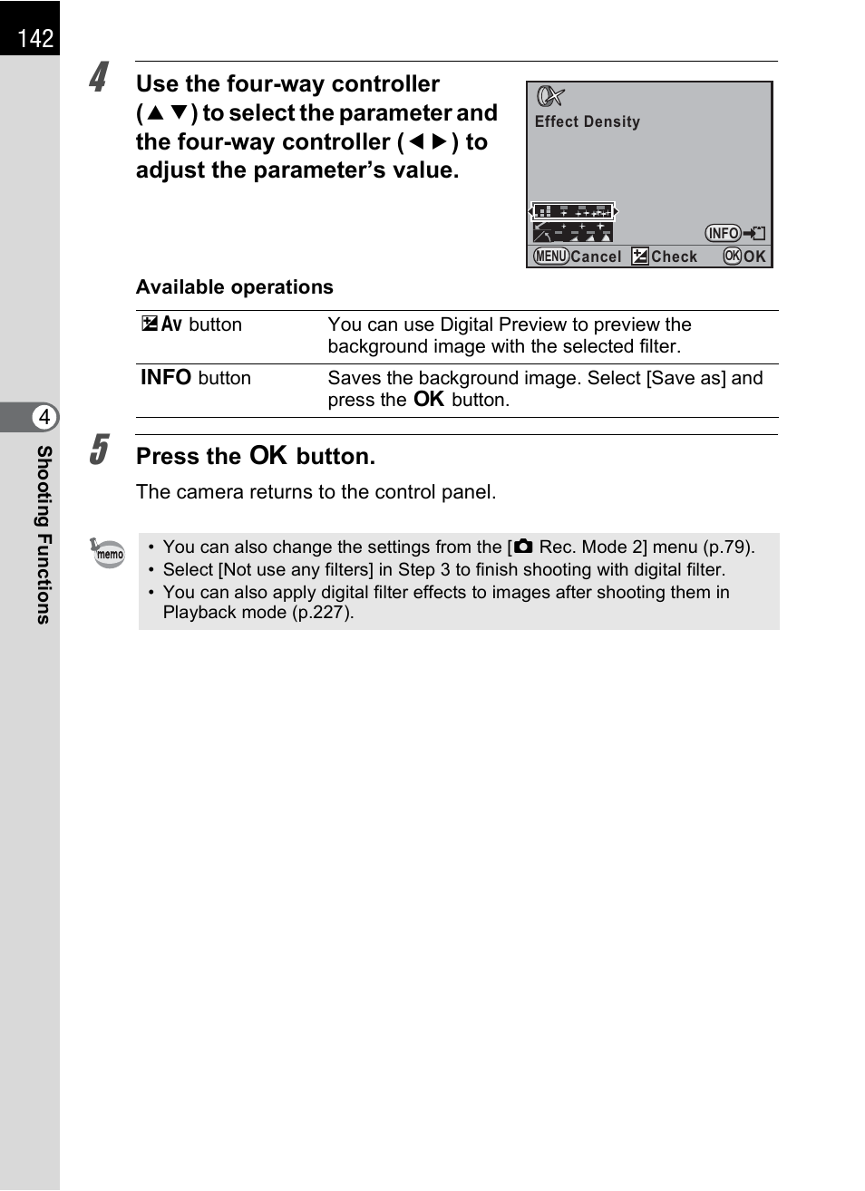 Pentax K-X User Manual | Page 144 / 324