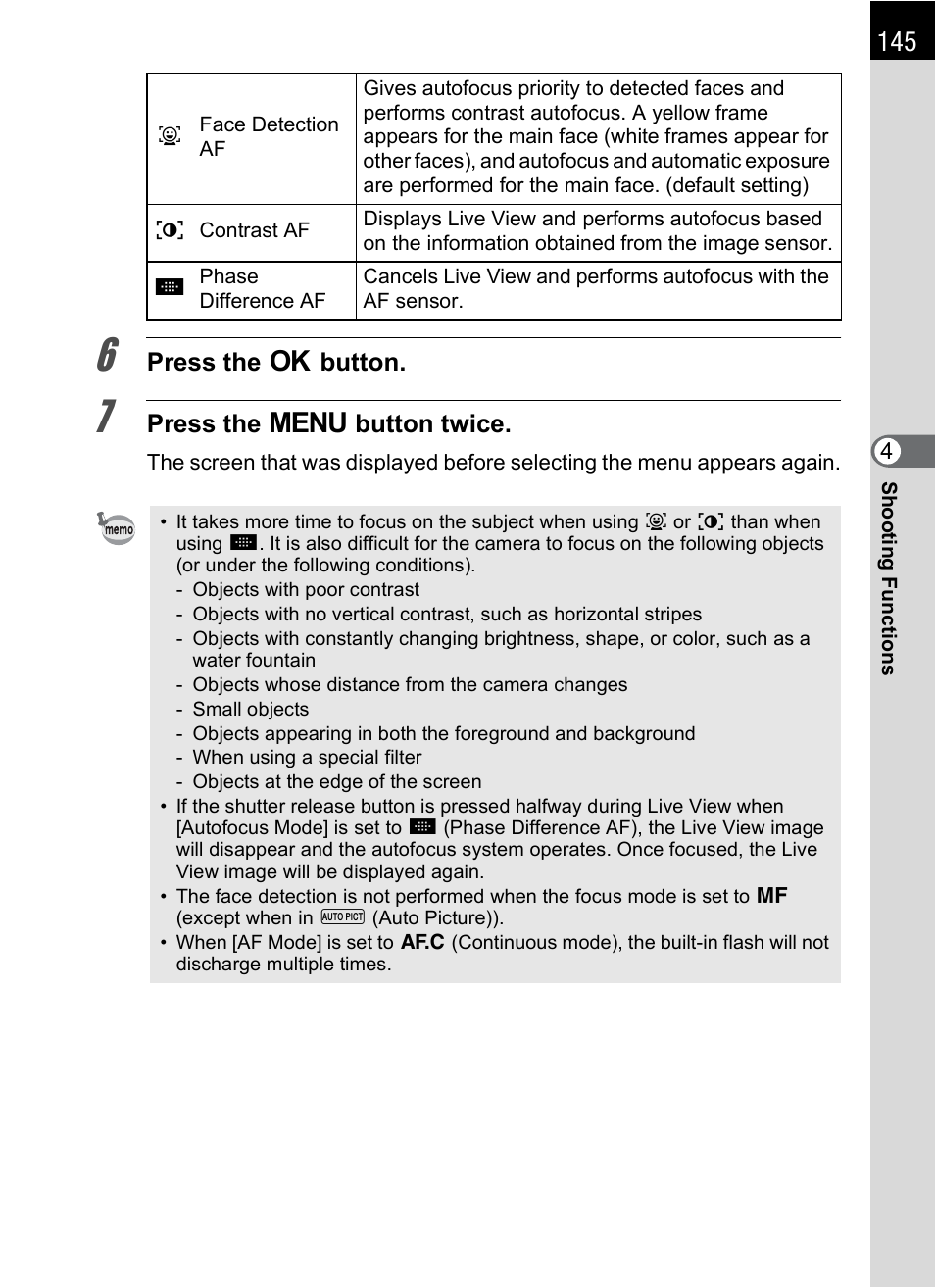 Pentax K-X User Manual | Page 147 / 324