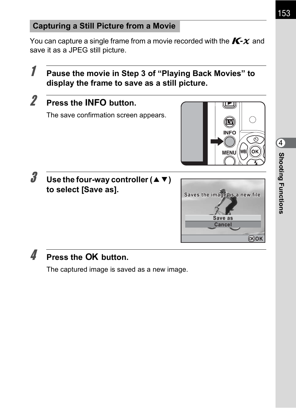 Pentax K-X User Manual | Page 155 / 324