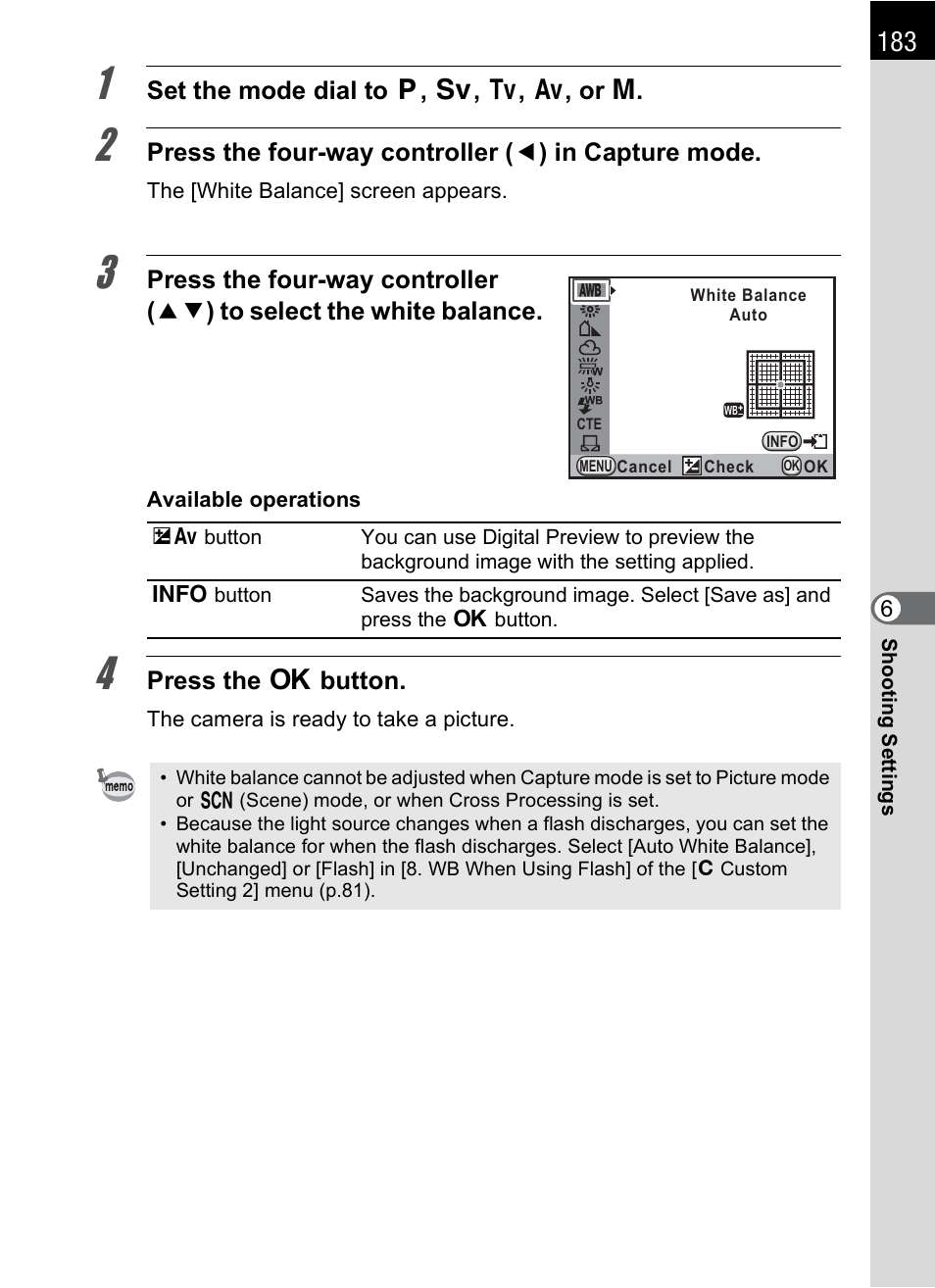 P.183 | Pentax K-X User Manual | Page 185 / 324