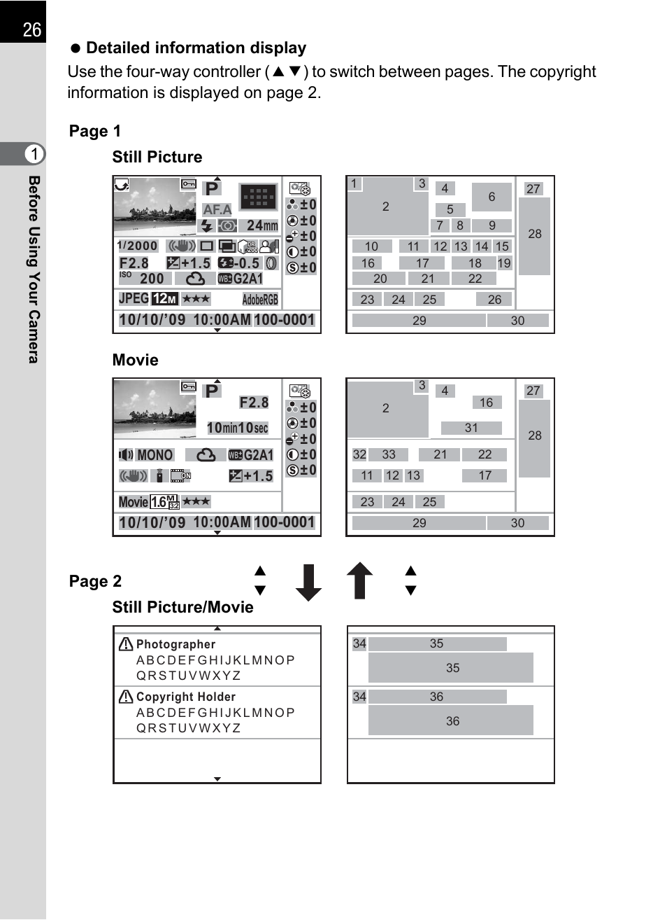 Pentax K-X User Manual | Page 28 / 324