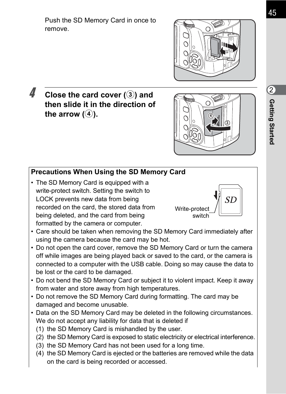 Pentax K-X User Manual | Page 47 / 324