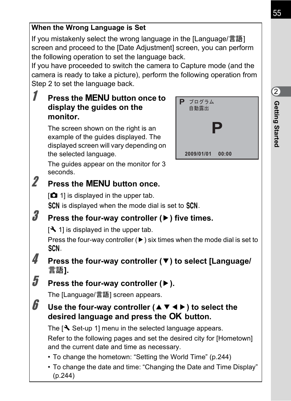 Pentax K-X User Manual | Page 57 / 324