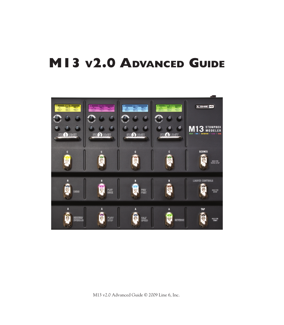 Line 6 M13 User Manual | Page 3 / 37