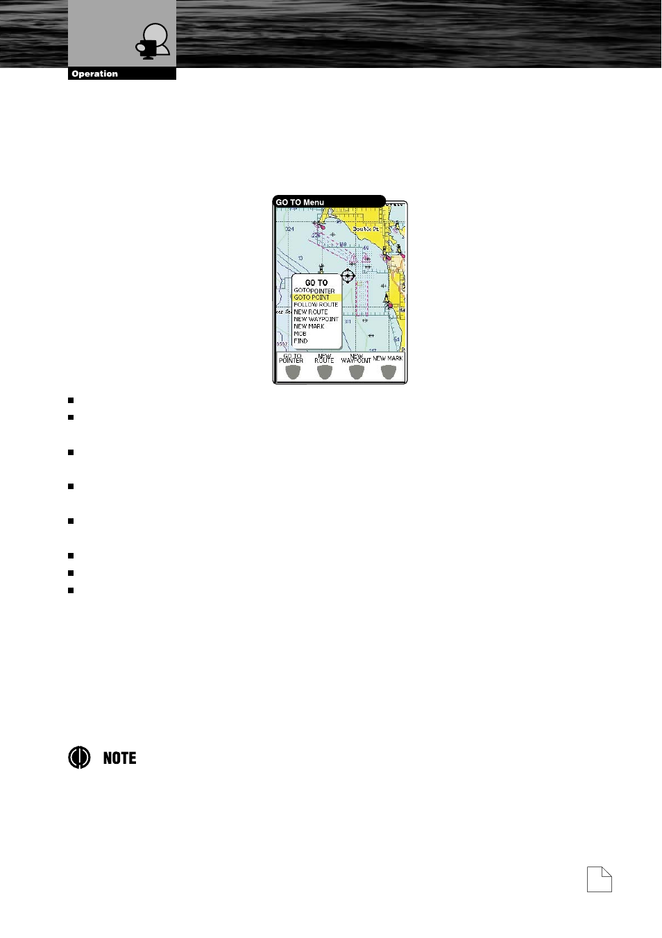 Using goto, Using find, Using goto and find | Cobra Electronics MC600Cx  EN User Manual | Page 24 / 102