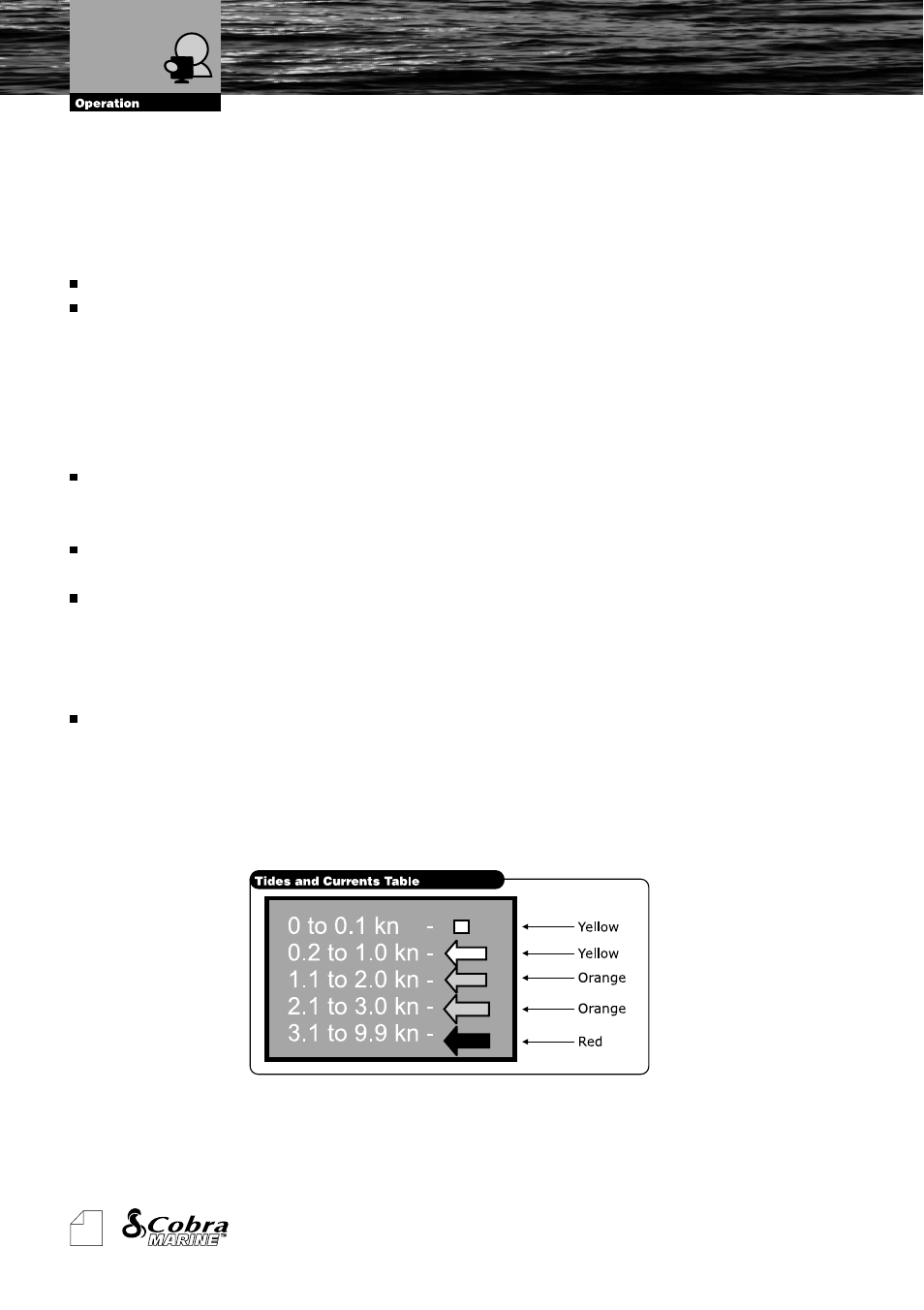 Chart settings | Cobra Electronics MC600Cx  EN User Manual | Page 67 / 102