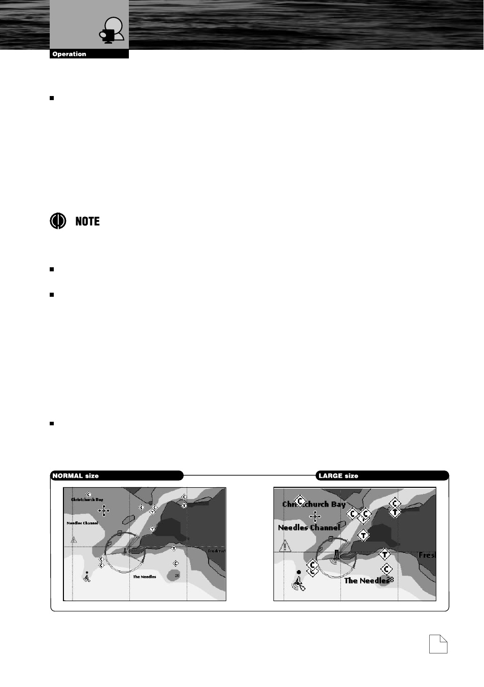 Chart settings | Cobra Electronics MC600Cx  EN User Manual | Page 70 / 102