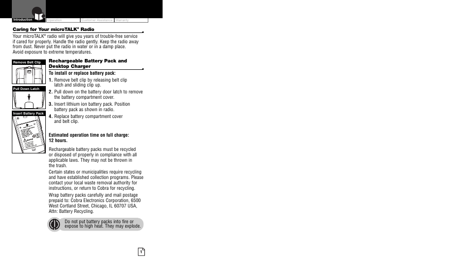 Cobra Electronics LI 7020WX User Manual | Page 3 / 17
