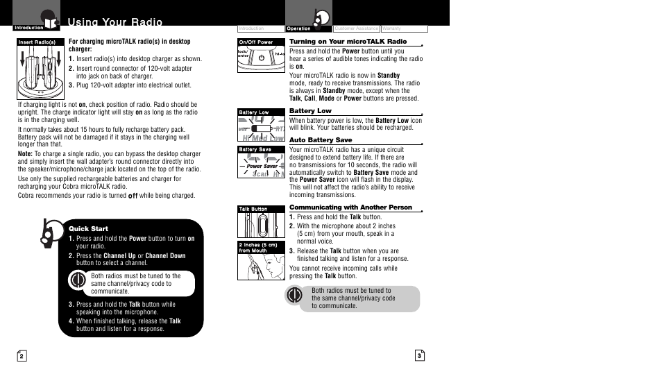 Cobra Electronics LI6700WX User Manual | Page 4 / 17