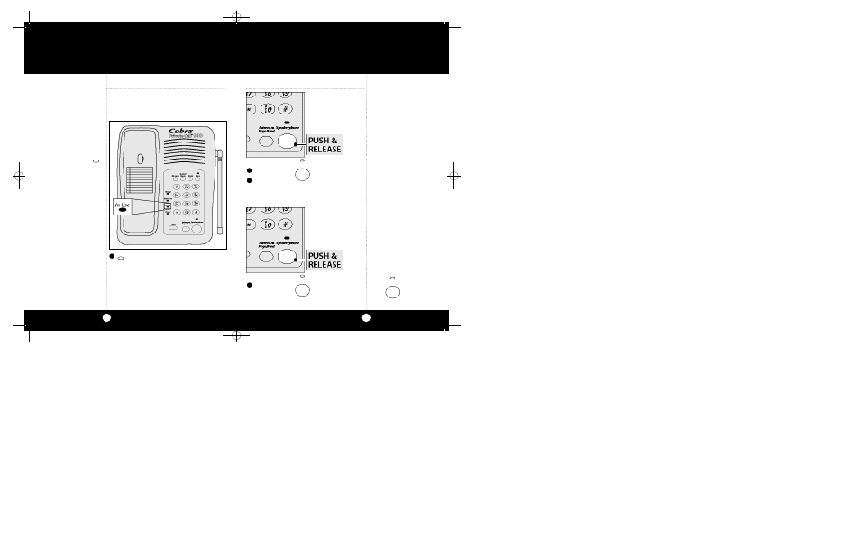Operation, Answering calls from the base | Cobra Electronics CP-9125 User Manual | Page 9 / 25