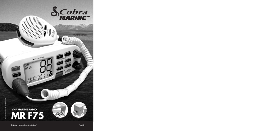 Cobra Electronics MR F75 User Manual | 40 pages