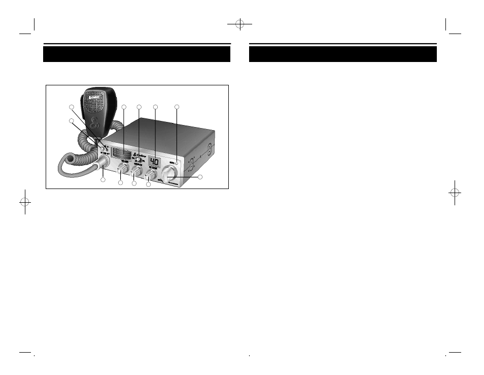 Operation (cont.), Operation | Cobra Electronics 21 LTD User Manual | Page 6 / 11