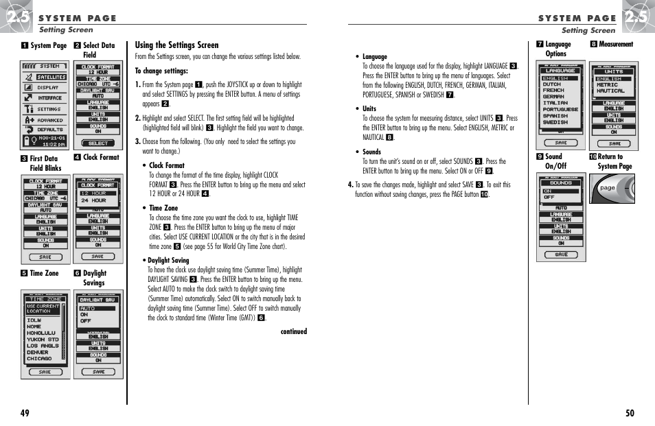 Cobra Electronics GPS 500 User Manual | Page 28 / 36
