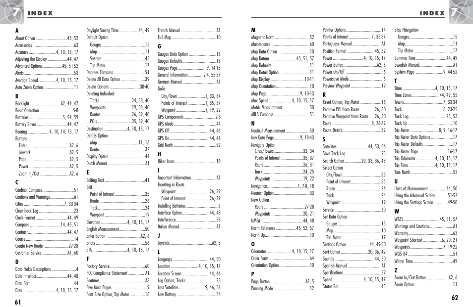 Cobra Electronics GPS 500 User Manual | Page 34 / 36