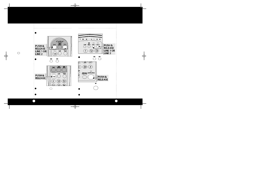 Operation, Placing calls from the handset, Placing calls from the base | Cobra Electronics CP-9135 User Manual | Page 11 / 27