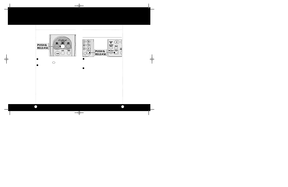 Operation, Hold button on the handset and base | Cobra Electronics CP-9135 User Manual | Page 18 / 27
