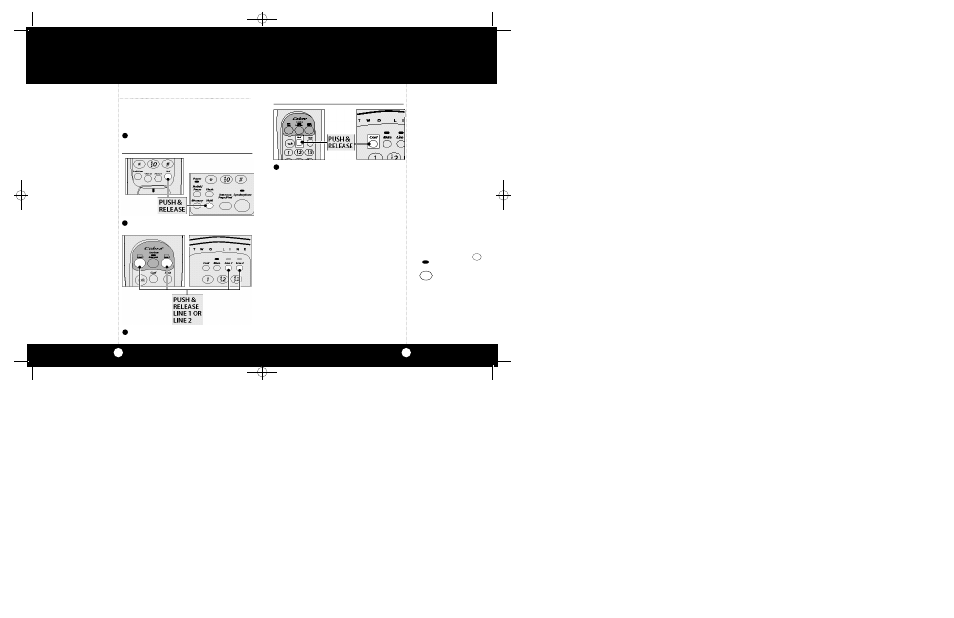 Operation, Conference calling from handset and base | Cobra Electronics CP-9135 User Manual | Page 19 / 27