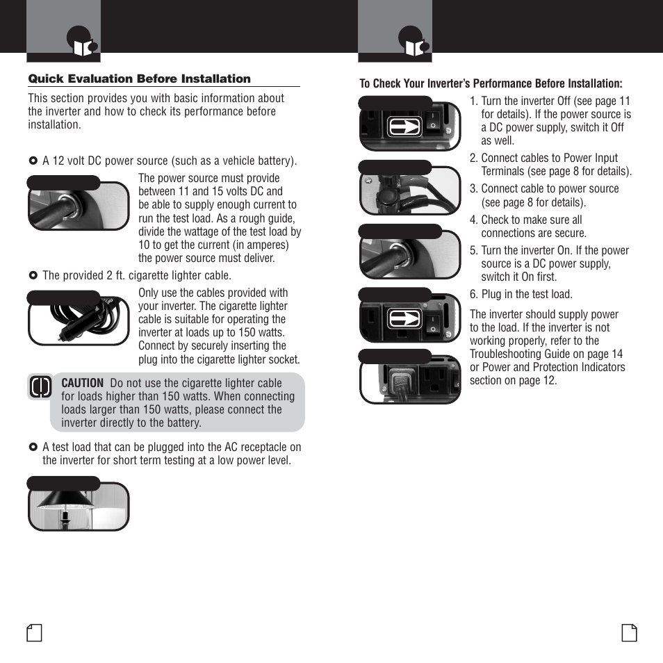 Quick evaluation before installation | Cobra Electronics CPI 400 User Manual | Page 5 / 12