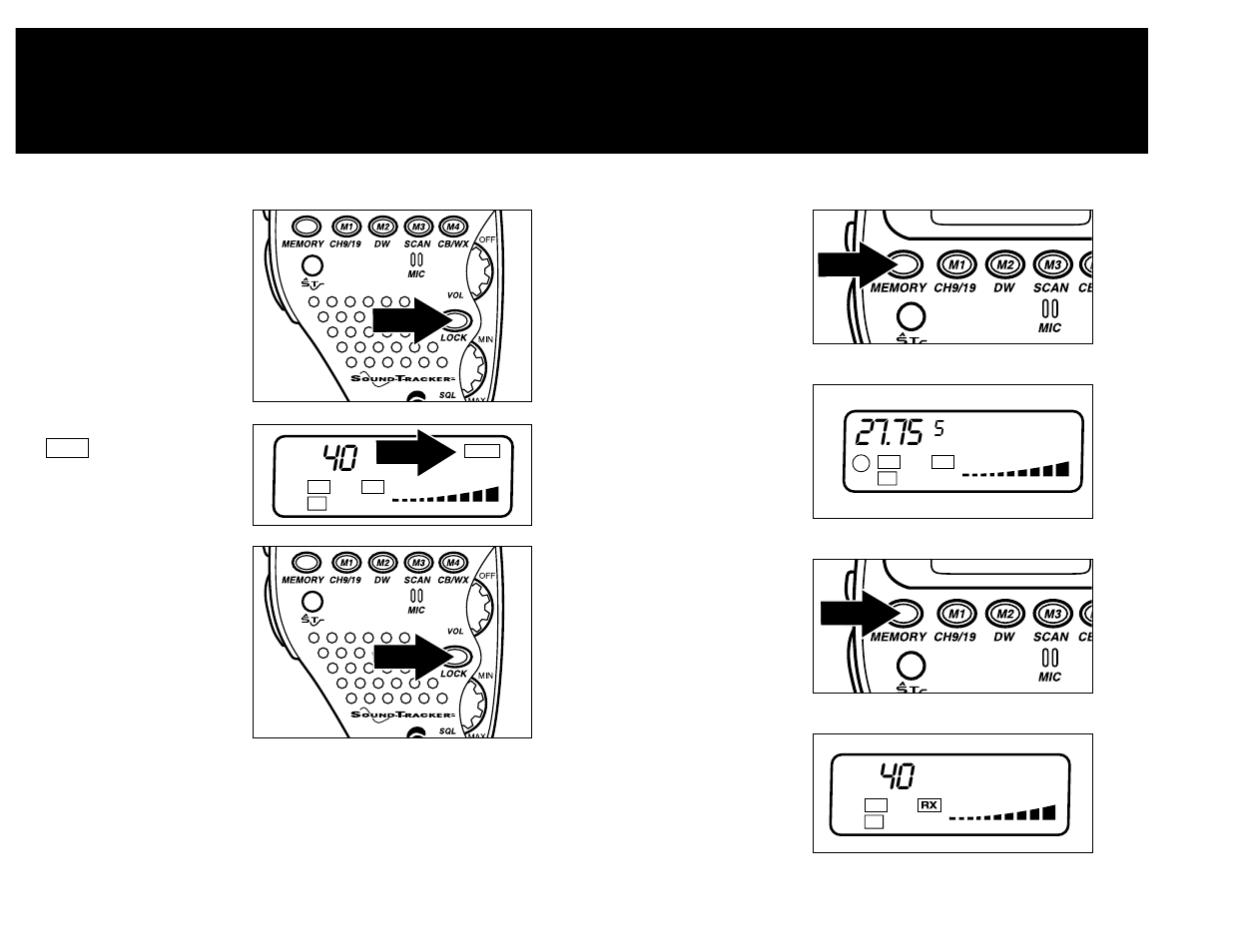Operation, Frequency display, Key lock | 5 digit frequency display | Cobra Electronics 75 WX ST User Manual | Page 13 / 21