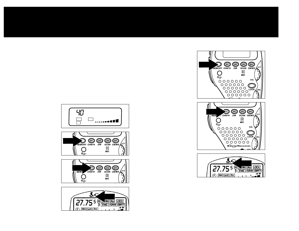 Operation | Cobra Electronics 75 WX ST User Manual | Page 15 / 21