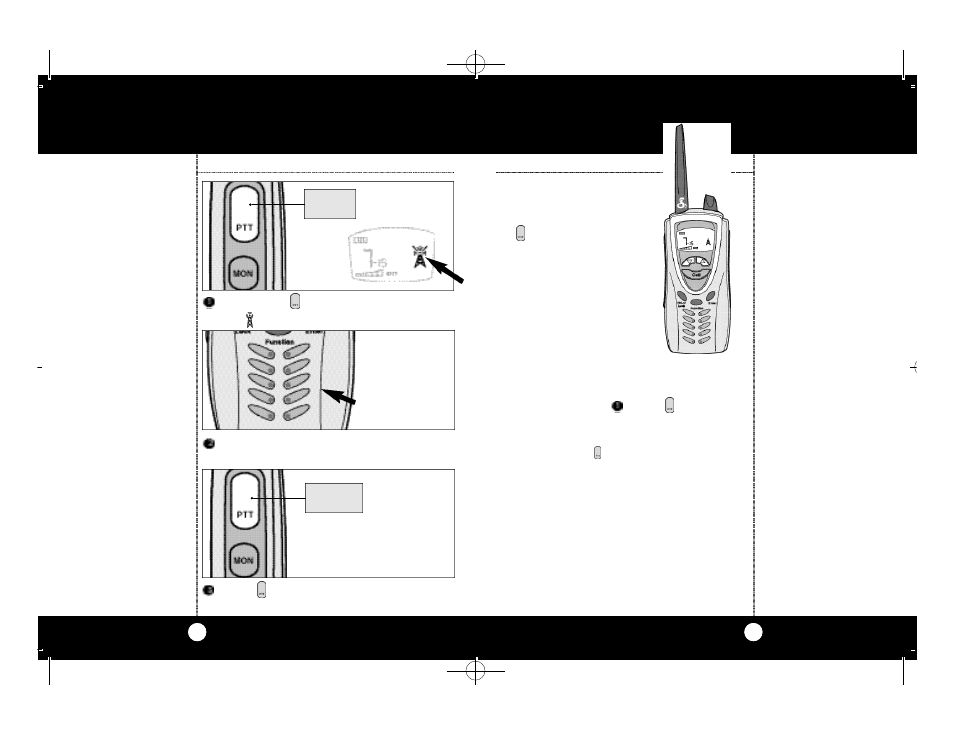 Operation | Cobra Electronics microTalk Professional 2-Way Radio User Manual | Page 6 / 20