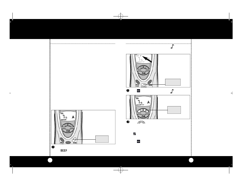 Advanced features, Button tone settings | Cobra Electronics microTalk Professional 2-Way Radio User Manual | Page 9 / 20