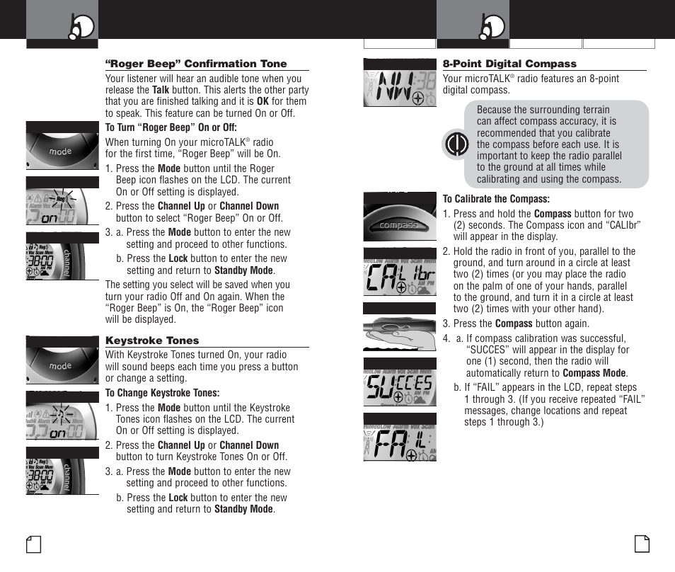 Using your radio | Cobra Electronics microTALK PR4000WX User Manual | Page 12 / 32