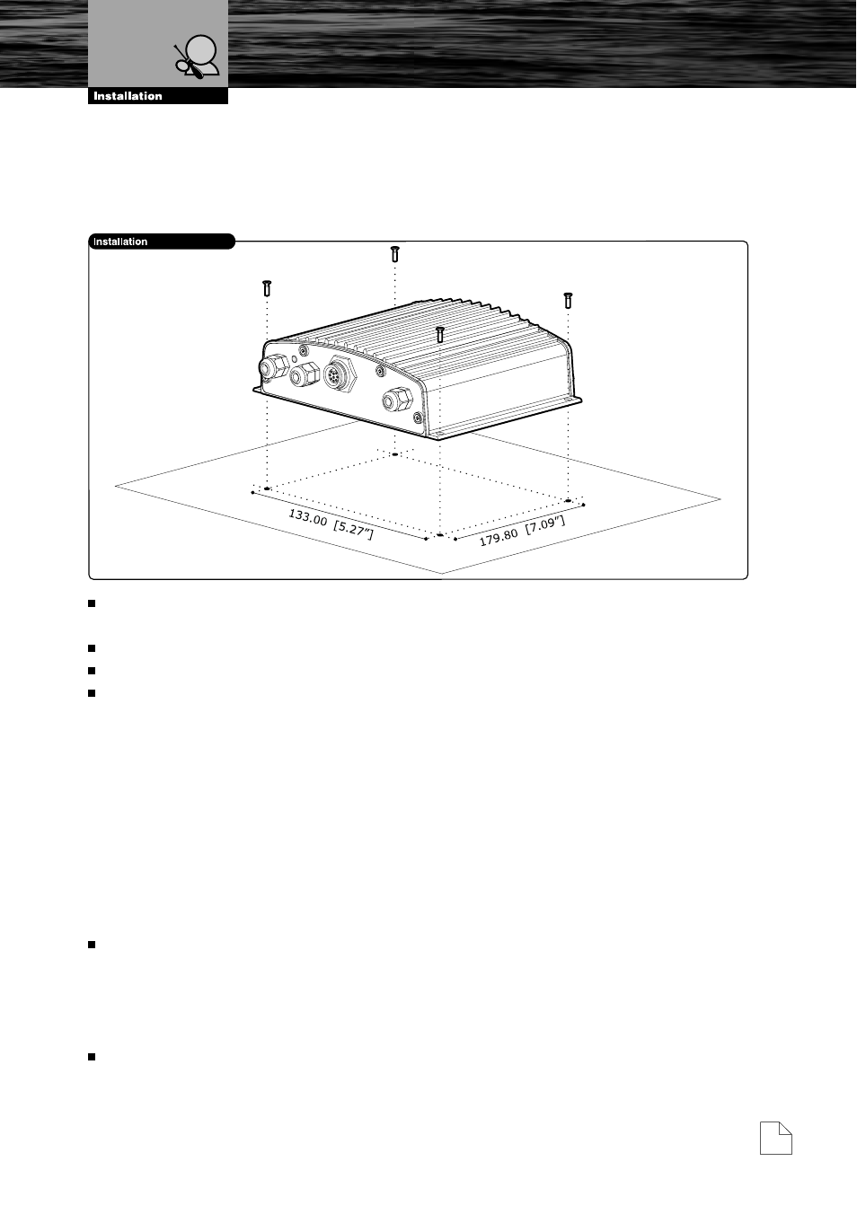 Mounting the fish finder | Cobra Electronics MF 2500 User Manual | Page 10 / 23