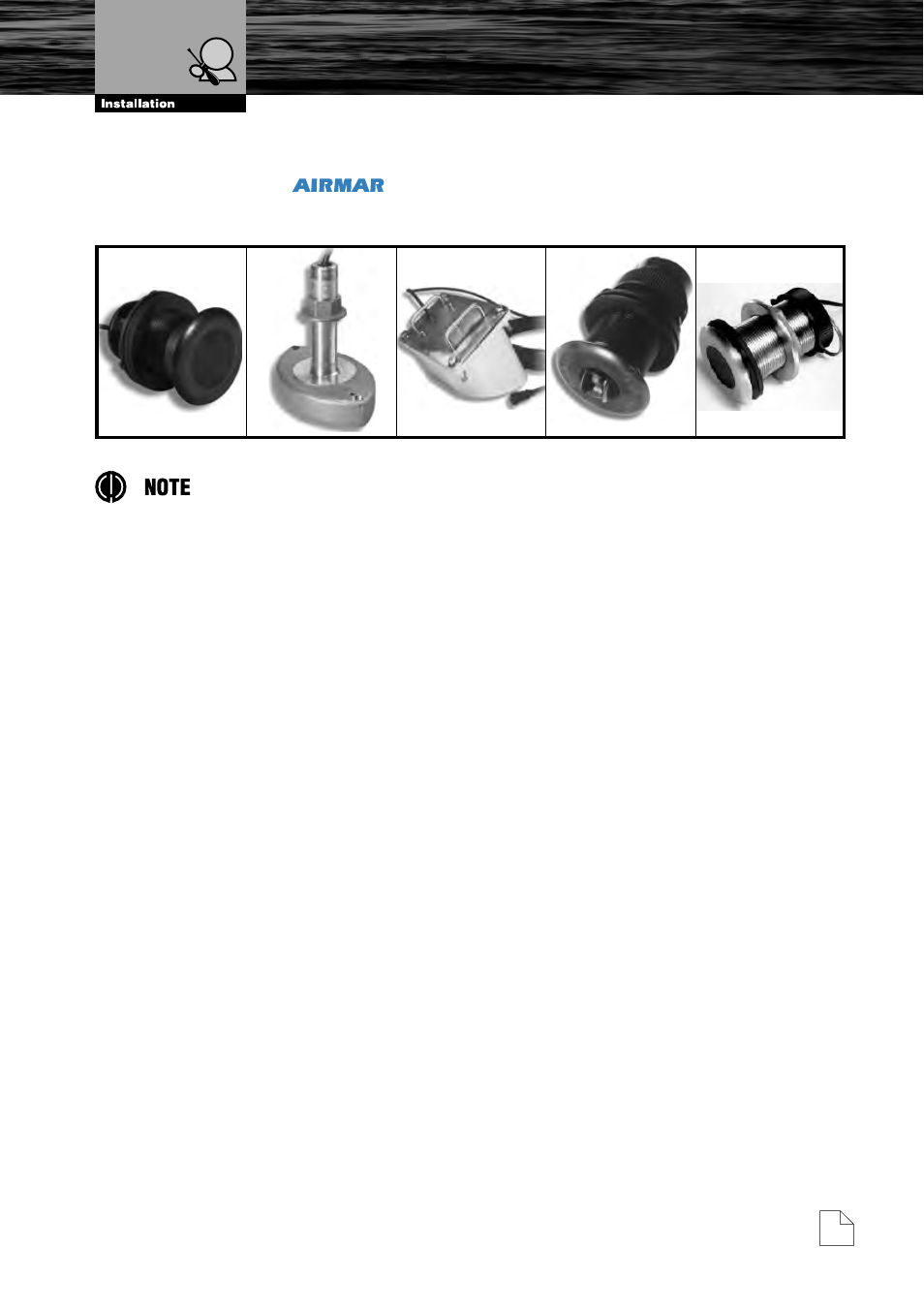 Transducers | Cobra Electronics MF 2500 User Manual | Page 16 / 23