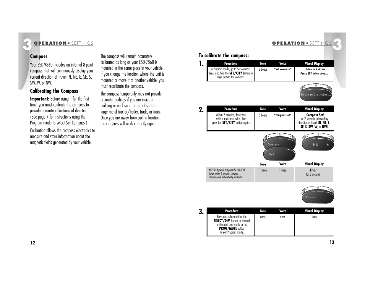 Cobra Electronics ESD9860 User Manual | Page 9 / 18