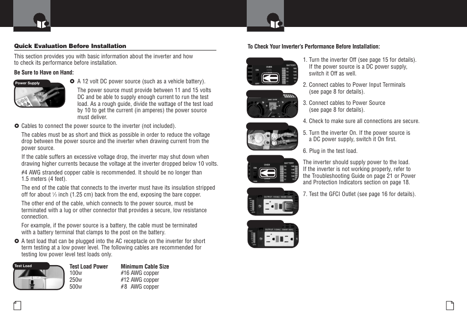 Quick evaluation before installation | Cobra Electronics CPI M1500 User Manual | Page 5 / 16