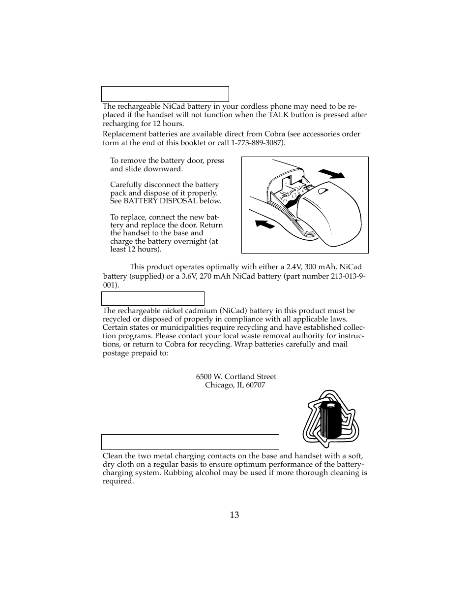 Cobra Electronics CP-2501 User Manual | Page 14 / 20
