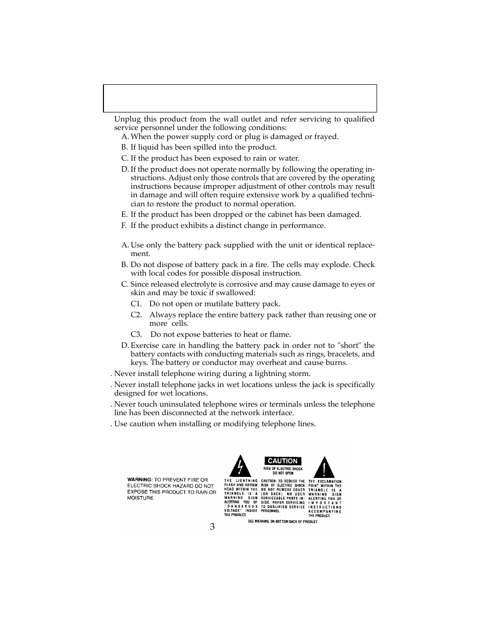 Important safety instructions (continued), Save these instructions | Cobra Electronics CP-2501 User Manual | Page 4 / 20