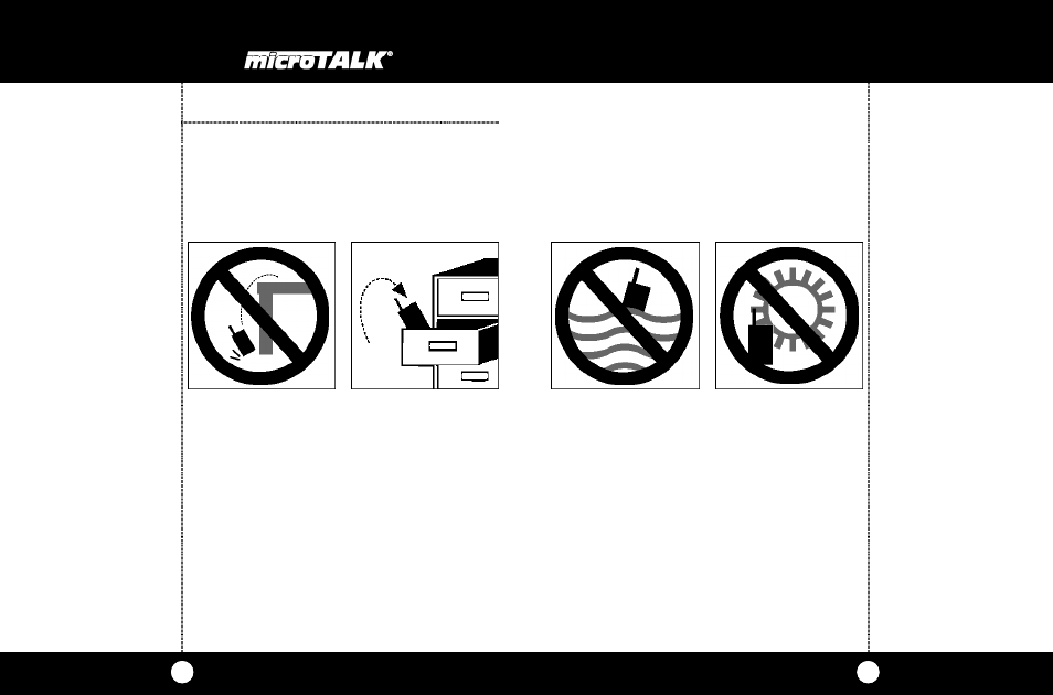 Caring for your microtal radio | Cobra Electronics FRS 110 User Manual | Page 10 / 14