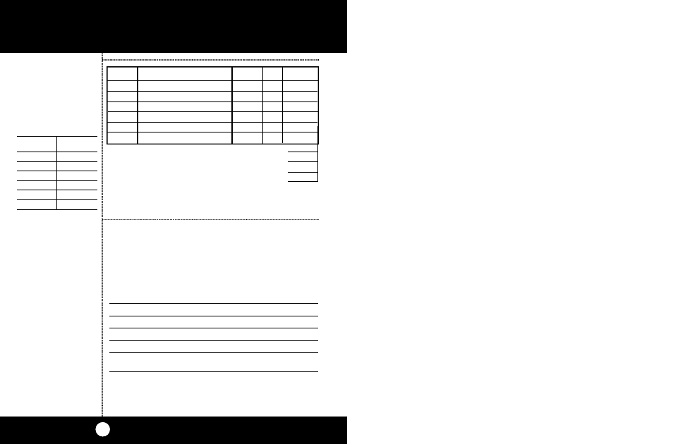 Accessory order form | Cobra Electronics FRS 110 User Manual | Page 13 / 14
