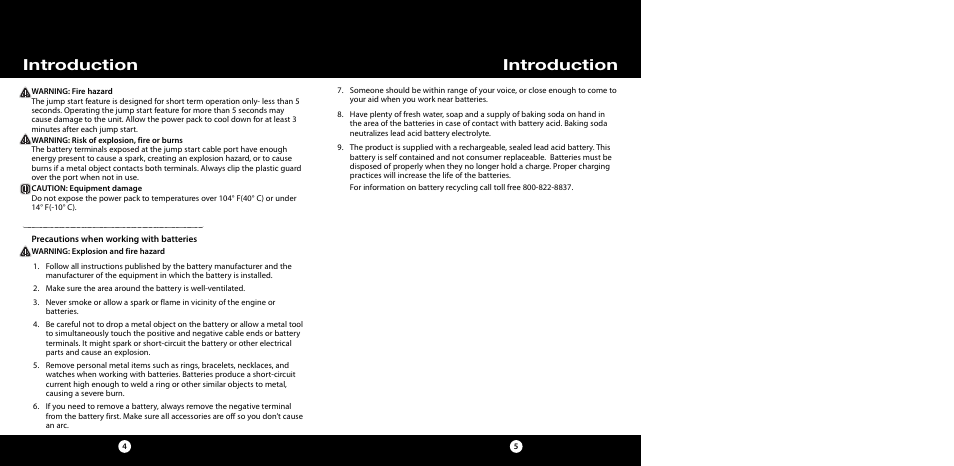 Introduction | Cobra Electronics CJS 50 User Manual | Page 5 / 9