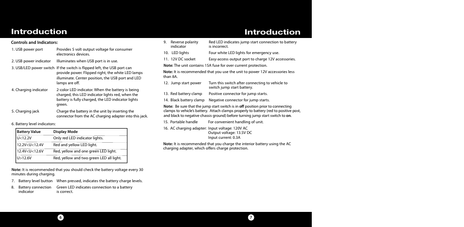 Introduction | Cobra Electronics CJS 50 User Manual | Page 6 / 9